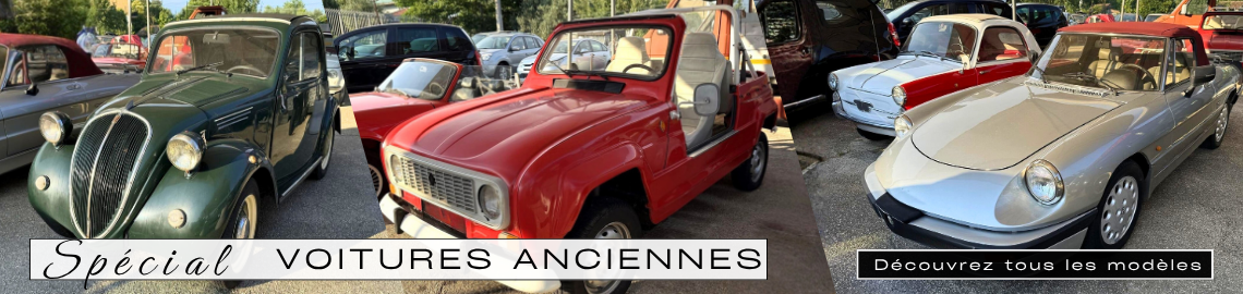 Voitures de collection aux enchères : Renault, FIAT, Alfa Romeo, Triumph - Vente Privée