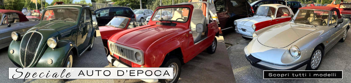 Auto d'Epoca in asta: Renault, FIAT, Alfa Romeo, Triumph - Vendita Privata