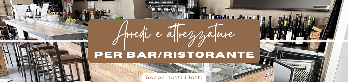 Arredi e attrezzature pe' bar/ristorante - Liquidazione Giudiziale n. 42/2024 - Tribunale de Padova