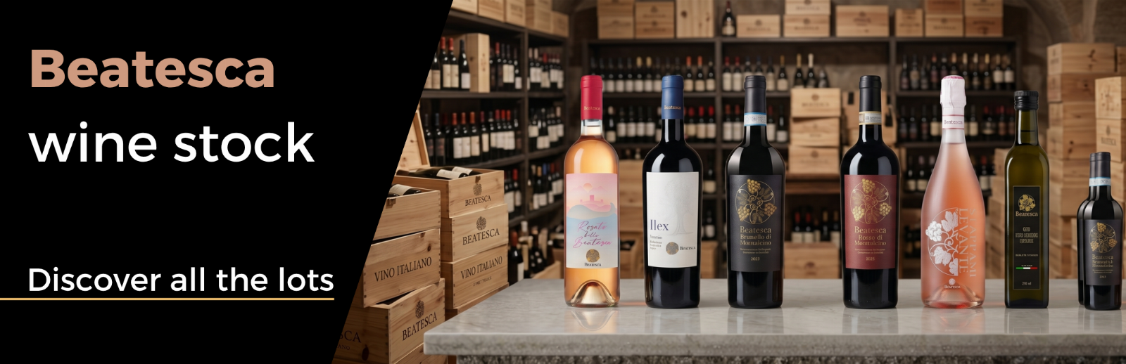 Veiling Beatesca wijnen in fles: - Rosso en Brunello di Montalcino - Gerechtelijke liquidatie nr. 14/2026 - Rechtbank van Florence