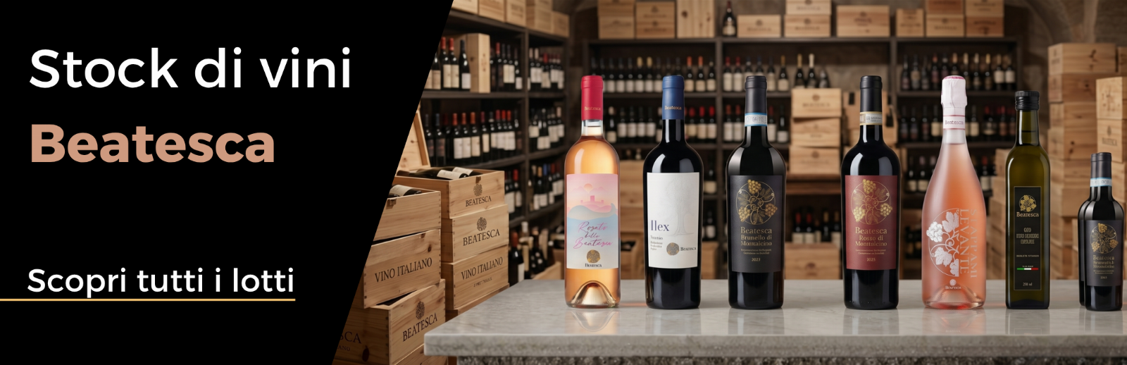 Asta Vini Beatesca in bottiglia: - &nbsp;Rosso e Brunello di Montalcino - Liquidazione Giudiziale n. 14/2026 - Tribunale di Firenze