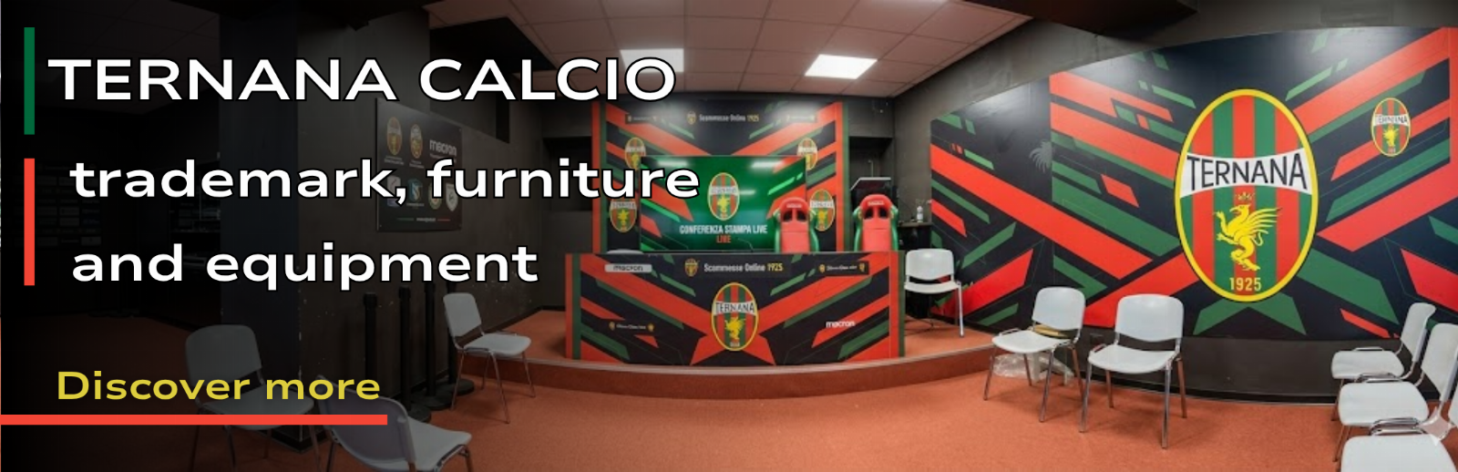 Merk "Ternana Calcio" - Meubilair en sportuitrusting - Gerechtelijke vereffening nr. 13/2026 - Rechtbank van Terni